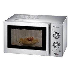 CHRselect Micro-onde - INOX - avec Grill - 23 Litres - 900W