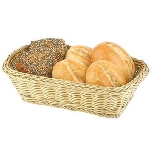 CHRselect Panier à Pain Carré Polypropylène 23x17cm