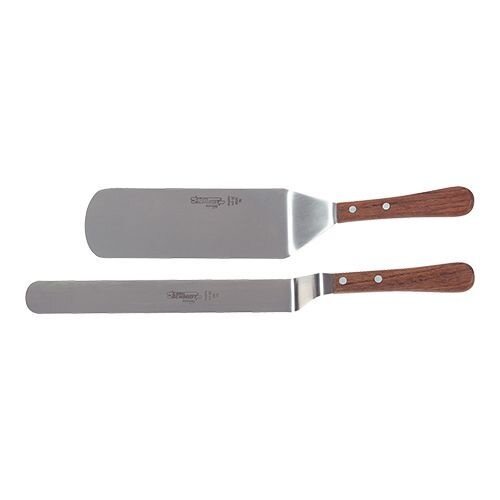 Emga Spatule pour Crêpes avec lame étroite - INOX - 20cm