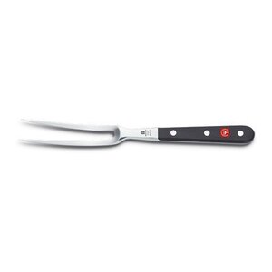 Wusthof Fourchette à Viande - 16cm - Courbe - Wusthof - Dreizack "Classic"