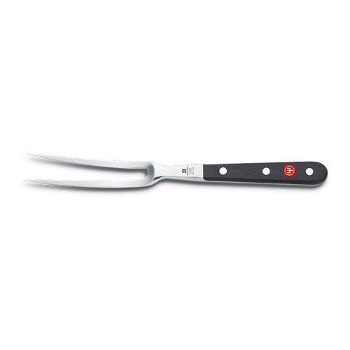 Wusthof Fourchette à Viande - 16cm - Courbe - Wusthof - Dreizack "Classic"