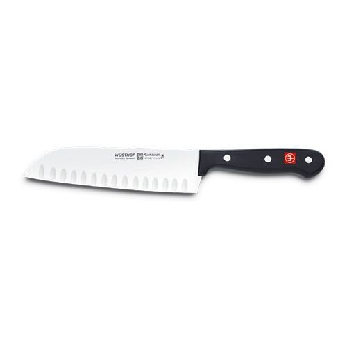 Wusthof Couteau de Cuisine Santoku - 17cm - avec Encoches - Wusthof - Dreizack Wusthof Couteau de Cuisine Santoku - 17cm - avec Encoches - Wusthof - Dreizack