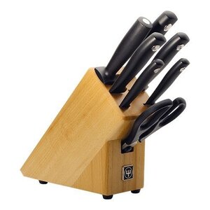 Wusthof Bloc Couteaux 7-pcs + ciseaux + fusil + Couteau à Jambon Wusthof - Dreizack Wusthof Bloc Couteaux 7-pcs + ciseaux + fusil + Couteau à Jambon Wusthof - Dreizack