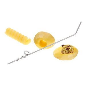 Emga Déco spirale Pommes de Terre Inox - 24cm