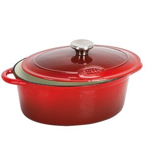 CHRselect Cocotte Signature Rouge - Le Creuset Look-a-Like - Ovale 350x260mm