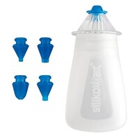 Bouteille de Dosage en Silicone | 4 Embouts | 60ml