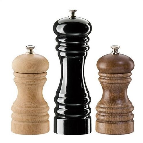 CHRselect Moulin à Sel - Bois - Foncé - 18 cm