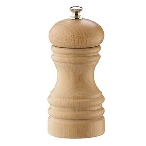 CHRselect Moulin à Poivre - Bois -Blanc - 12 cm
