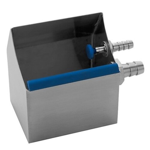 CHRselect Bac Cuillère à Glace Modèle Table INOX |avec Raccordement d'eau | 130x100x(H)140mm