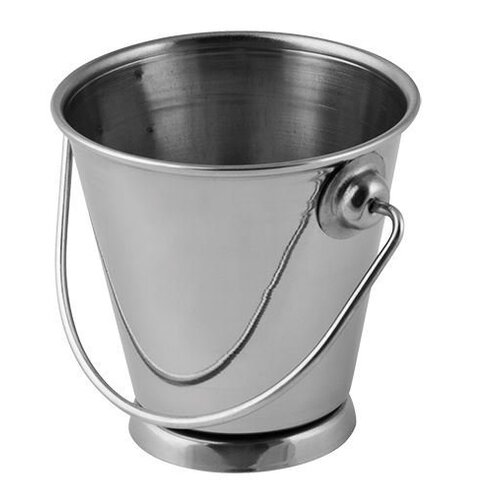 CHRselect Seau de Présentation INOX | Mini Rond | 7cm