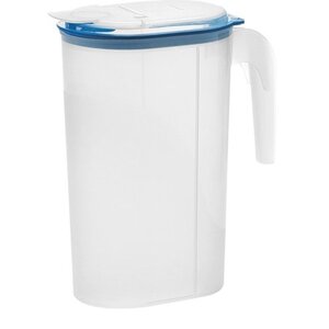 CHRselect Broc avec Couvercle transparent | 1,5 Litre | (H)230mm