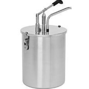 CHRselect Distributeur de Sauces INOX 18/8 -Ø 19 cm - 6 Litres CHRselect Distributeur de Sauces INOX 18/8 -Ø 19 cm - 6 Litres