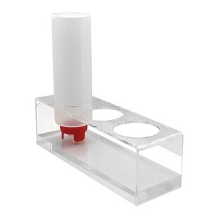 CHRselect Porte Bouteille de Dosage Plastique | 3x36cl | 80x240x(H)90mm CHRselect Porte Bouteille de Dosage Plastique | 3x36cl | 80x240x(H)90mm