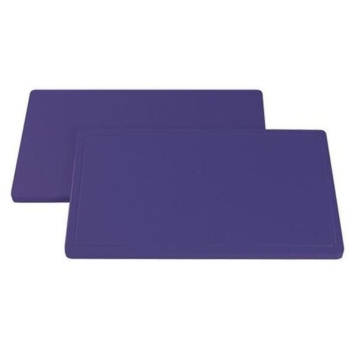 CaterChef Planche à Découper DPE 500 - Rainure - 1/1GN (2(H)x53x32,5cm) - 7 Couleurs
