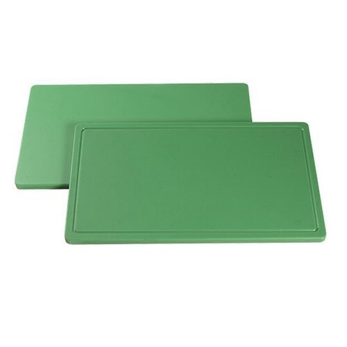 CaterChef Planche à Découper DPE 500 - Rainure - 4(H)x60x35cm - 6 Couleurs