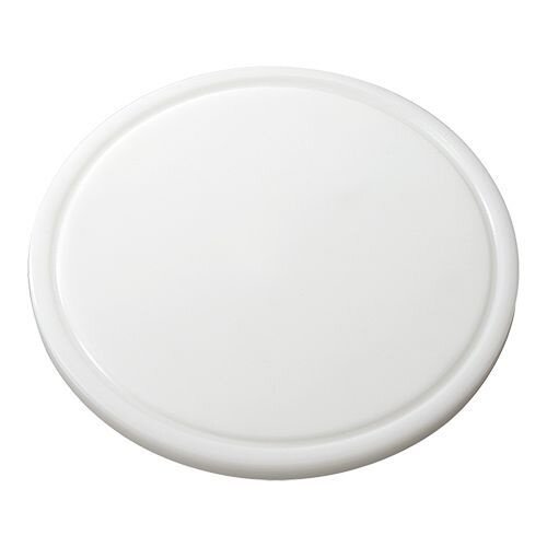 Emga Planche à Découper- HDPE 500 -Ø 300x20mm - Rainure Blanc Emga Planche à Découper- HDPE 500 -Ø 300x20mm - Rainure Blanc