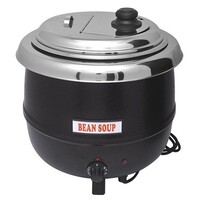 Chauffe-Soupe Électrique 13 Litres Noir - Extra Large