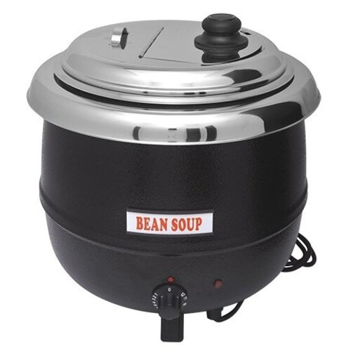 Bistro Chauffe-Soupe Électrique 13 Litres Noir - Extra Large Bistro Chauffe-Soupe Électrique 13 Litres Noir - Extra Large