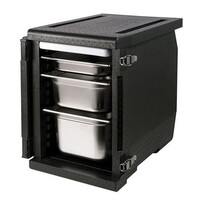 Conteneur de Transport Frontloader 8x GN1/1 | 55 Litres | 530x325x350(h)mm
