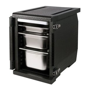 CHRselect Conteneur de Transport Frontloader 12x GN1/1 | 100 Litres | 530x325x545(h)mm