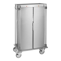 Chariot chauffant à assiettes INOX | 16x1/1GN | 510x670x(H)1650Mm