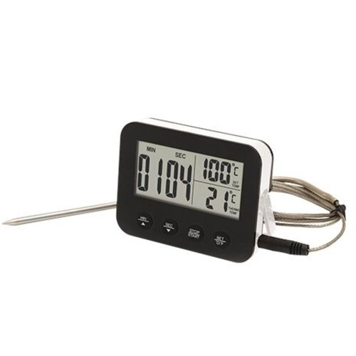 CHRselect Thermomètre à sonder Plastique | avec Fixation magnétique | 0° / +250°C