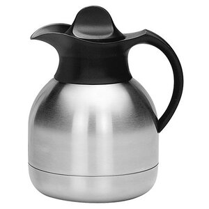 CHRselect Pichet Isotherme INOX - 1 Litres - Capuchon à vis - Noir CHRselect Pichet Isotherme INOX - 1 Litres - Capuchon à vis - Noir