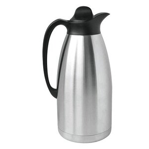 CHRselect Pichet Isotherme Noir | Double paroi Capuchon à vis INOX | 3 Litres CHRselect Pichet Isotherme Noir | Double paroi Capuchon à vis INOX | 3 Litres