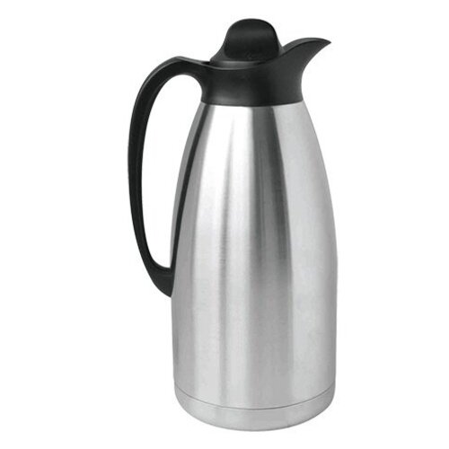 CHRselect Pichet Isotherme Noir | Double paroi Capuchon à vis INOX | 3 Litres CHRselect Pichet Isotherme Noir | Double paroi Capuchon à vis INOX | 3 Litres