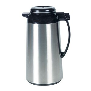 CHRselect Pichet Isotherme - INOX - Fermeture à bouton-poussoir dans la poignée - pied pivotant - 1,9 Litre CHRselect Pichet Isotherme - INOX - Fermeture à bouton-poussoir dans la poignée - pied pivotant - 1,9 Litre