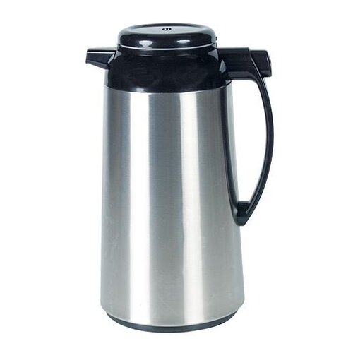 CHRselect Pichet Isotherme - INOX - Fermeture à bouton-poussoir dans la poignée - pied pivotant - 1,9 Litre CHRselect Pichet Isotherme - INOX - Fermeture à bouton-poussoir dans la poignée - pied pivotant - 1,9 Litre