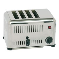 Grille Pain INOX 4 fentes- 37x21x(H)23cm - 2000W