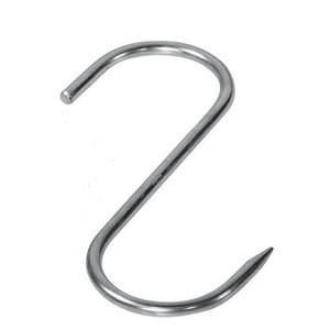 Emga Crochet à Viande INOX | Ø 10 mm | Longueur 200mm Emga Crochet à Viande INOX | Ø 10 mm | Longueur 200mm