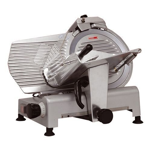 CaterChef Trancheuse à Viande | 230V | 180W | Ø 250mm | 470x280x(H)380mm Ø 250mm CaterChef Trancheuse à Viande | 230V | 180W | Ø 250mm | 470x280x(H)380mm Ø 250mm