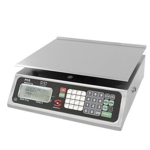 CHRselect Balance Électronique | Plateau INOX | 20kg/02gr | 330x350x(H)150mm CHRselect Balance Électronique | Plateau INOX | 20kg/02gr | 330x350x(H)150mm