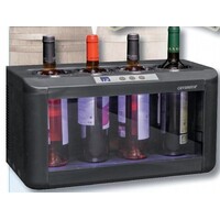 Refroidisseur de Vin Électrothermique |  pour 4 bouteilles | 7° ~ 18°C | 480x260x(H)260mm