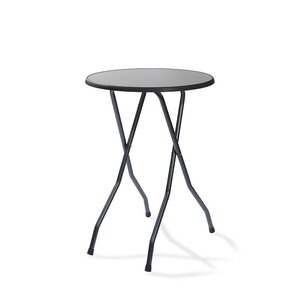 CHRselect Table de Fête | London | Noir | 8 Kg | (H) 110 cm - Ø 70 cm | Lot de 2