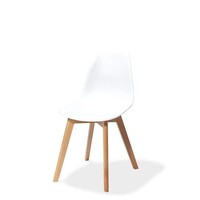Chaise | Keeve Trendy| Blanc | 530x470x(H)830 mm | Lot de 4