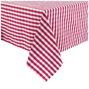 Mitre Comfort Nappe Vichy | Rouge-Blanc | 100% polyester | Disponibles en 3 tailles Mitre Comfort Nappe Vichy | Rouge-Blanc | 100% polyester | Disponibles en 3 tailles