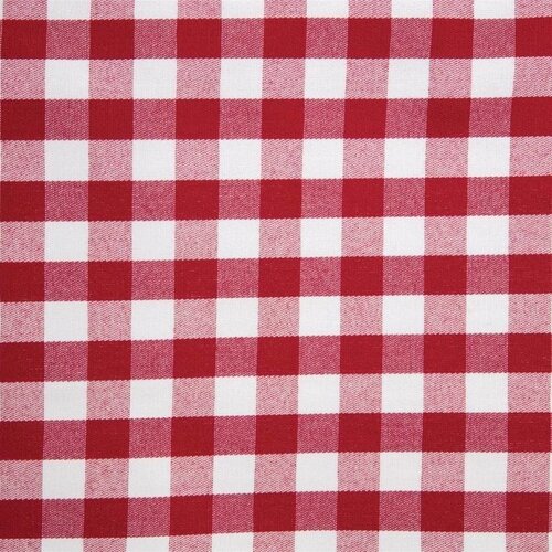 Mitre Comfort Nappe Vichy | Rouge-Blanc | 100% polyester | Disponibles en 3 tailles