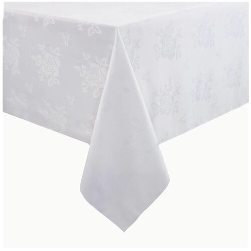 Mitre Luxury Nappe Roslin | Blanc | 100% polyester | Disponibles en 2 tailles