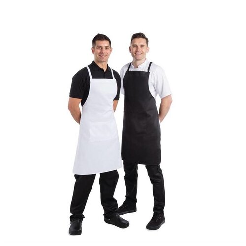 CHRselect Tablier Bavette | Dos Croisé | Whites Southside | Noir | 100x70cm