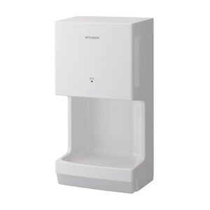 Mitsubishi Mini Sèche-Mains | Mitsubishi Jet Towel | Blanc | 15 sec 825W | 250x170x480(h)mm