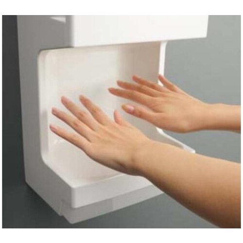 Mitsubishi Mini Sèche-Mains | Mitsubishi Jet Towel | Blanc | 15 sec 825W | 250x170x480(h)mm