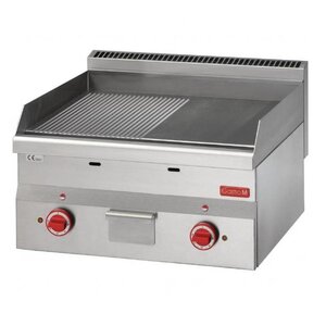 Gastro M Plancha électrique | Plaque demi lisse demi rainurée | Gastro M | 60/60FTRE-CR | 600x600x280mm Gastro M Plancha électrique | Plaque demi lisse demi rainurée | Gastro M | 60/60FTRE-CR | 600x600x280mm