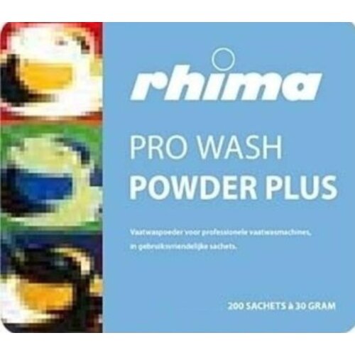 Rhima Détergent à vaisselle | Pro Wash Powder Plus |150 sachets Rhima Détergent à vaisselle | Pro Wash Powder Plus |150 sachets