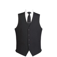 Gilet Homme | 5 Boutons | Noir | Disponible en 6 tailles