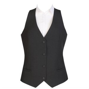 CHRselect Gilet Dames| 4 Boutons | Noir | Disponible en 6 tailles CHRselect Gilet Dames| 4 Boutons | Noir | Disponible en 6 tailles