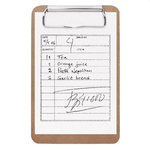 Olympia Porte-Addition | Bois | 9x15cm