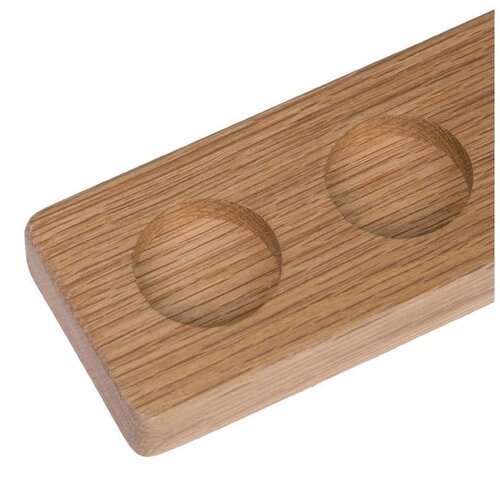CHRselect Plateau de Service pour Verres à Liqueur | Bois | 500x60x20(h)mm